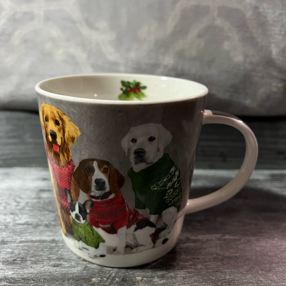 Dog-Themed Ceramic Mug